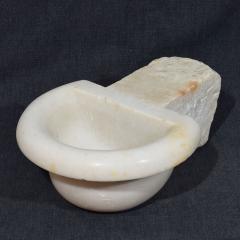 18th Century Italian Baroque Marble Holy Water Font or Stoup - 4109030