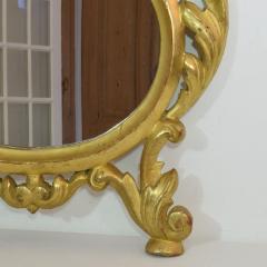 18th Century Italian Carved Giltwood Baroque Mirror - 4108428