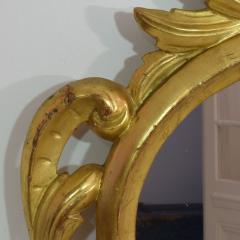 18th Century Italian Carved Giltwood Baroque Mirror - 4108429