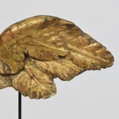 18th Century Italian Carved Giltwood Wing of a Baroque Angel - 4120993