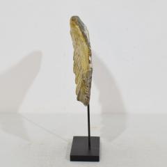18th Century Italian Carved Giltwood Wing of a Baroque Angel - 4121338