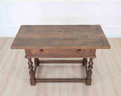 18th Century Italian Elm Console Table - 4743884