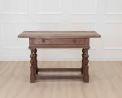 18th Century Italian Elm Console Table - 4743920