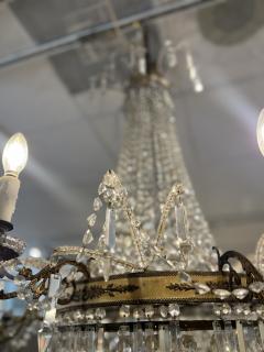 18th Century Italian Empire Crystal Chandelier - 4092169