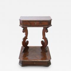 18th Century Italian Inlaid Walnut Antique Kneeler - 2673336