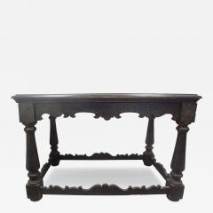 18th Century Italian Louis XIV Ebonized Center Table - 4267251