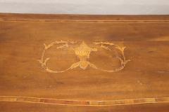 18th Century Italian Louis XV Inlaid Walnut Antique Chest of Drawers - 4040665