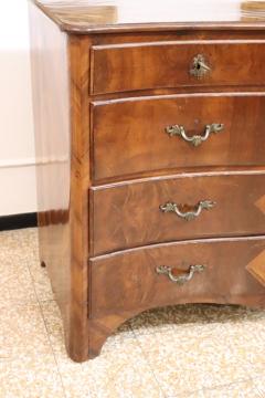 18th Century Italian Louis XV Walnut Antique Chest of Drawers Restored - 4143188