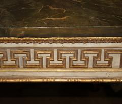 18th Century Italian Louis XVI Polychrome and Parcel Gilt Console Tables - 3656504