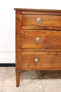 18th Century Italian Louis XVI Solid Walnut Antique Chest of Drawers Restored - 4194900