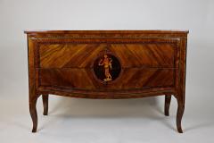 18th Century Italian Marquetry Chest Of Drawers Museum Quality Milan ca 1760 - 3309928