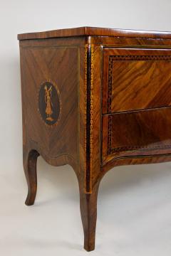 18th Century Italian Marquetry Chest Of Drawers Museum Quality Milan ca 1760 - 3309930