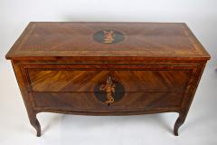 18th Century Italian Marquetry Chest Of Drawers Museum Quality Milan ca 1760 - 3309932