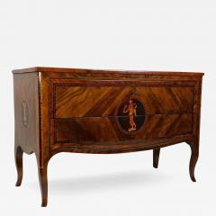 18th Century Italian Marquetry Chest Of Drawers Museum Quality Milan ca 1760 - 3315829