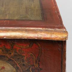 18th Century Italian Painted Bombe Commode ca 1770 - 3987798