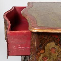 18th Century Italian Painted Bombe Commode ca 1770 - 3987801