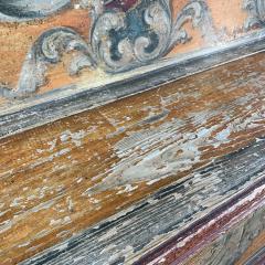 18th Century Italian Painted Cassapanca Bench - 3053992