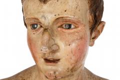 18th Century Italian Polychromed Nearly Life Size Santos Sculpture - 4824228