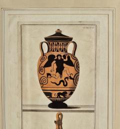 18th Century Italian Print of Ancient Greek Pottery - 3481388