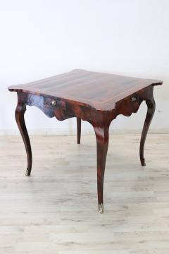 18th Century Italian Rare of the Period Louis XV Antique Game Table - 2634446