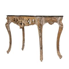 18th Century Italian Rococo Console Table - 3810190