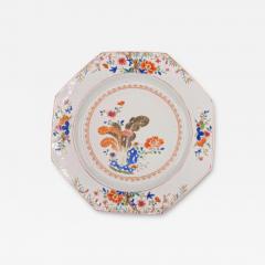 18th Century Kangxi Chinese Export Porcelain Octagonal Plate - 4716253