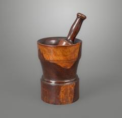 18th Century Lignum Vitae Pestle and Mortar - 1176812