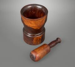 18th Century Lignum Vitae Pestle and Mortar - 1176816