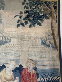 18th Century Lille Tapestry In Wool And Silk After Teniers - 4096112
