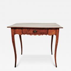18th Century Louis XV Cherry Side Table with Drawer - 4719646