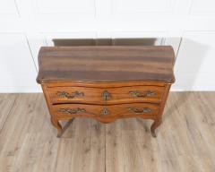 18th Century Louis XV Walnut Commode with Serpentine Front and Bronze Hardware - 4313664