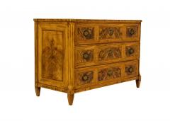 18th Century Louis XVI Burl Walnut Commode - 4205671