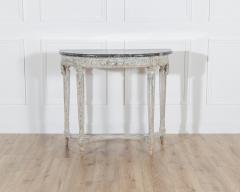 18th Century Louis XVI Period Console Table with Original Saint Anne Marble Top - 4364601