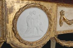 18th Century Louis XVI Polychrome and Gilded Faux Marble Top Consoles - 3656337