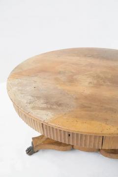 18th Century Lucchese Empire Walnut Round Table - 3659919