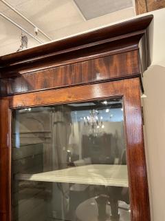 18th Century Mahogany Irish Library Cabinet with Original Glass - 4098963