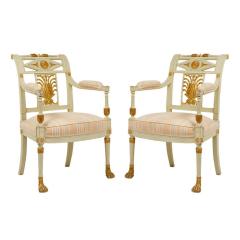 18th Century Neoclassical Louis XVI Georges Jacob Chairs a Pair - 3261879