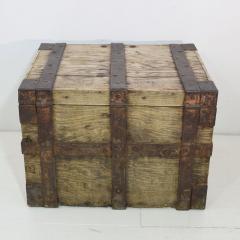 18th Century Oak French Silver Chest Strongbox - 4108572