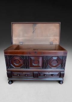 18th Century Oak Mule Chest - 4545796
