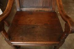 18th Century Oak Welsh Wainscot Hall Chair - 3524220