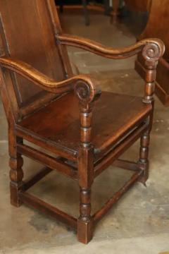 18th Century Oak Welsh Wainscot Hall Chair - 3524233