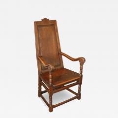 18th Century Oak Welsh Wainscot Hall Chair - 3572187