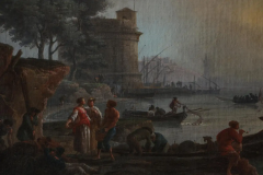 18th Century Old Masters Oil Painting Attributed to Claude Joseph Vernet France - 2601394