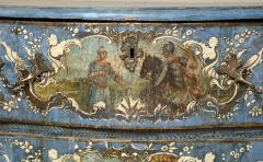 18th Century Painted Blue Italian Commode - 2261802