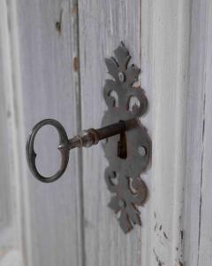 18th Century Painted Double Sided Communication Door - 4722863