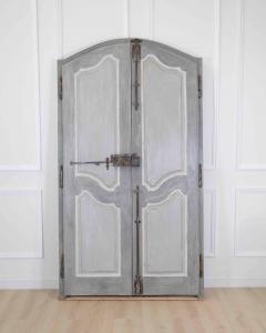 18th Century Painted Double Sided Communication Door - 4722871