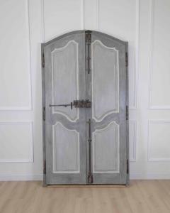 18th Century Painted Double Sided Communication Door - 4722931