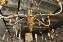 18th Century Painted and Gilt Venetian Chandelier - 3524291