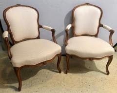 18th Century Pair of Beechwood Fauteuils or Armchairs with Provenance - 2976980