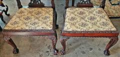 18th Century Pair of Large Chippendale Style Ribbonback Chairs - 1713101